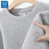 JEANSWEST LIFE Men's Heavyweight Crew Neck Pullover Sweatshirt