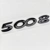 Old 3D ABS Rear Trunk Number Emblem Badge for Peugeot 2008 3008 4008 5008 Car Accessories T2