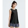 [Cloudstop] Women's Yoga Wear, Sports T-Shirt, Loose Fit, Fitness Wear Top, 2-Way, Sleeveless, Stretch, Sweat-Wicking, Quick-Drying, Training,