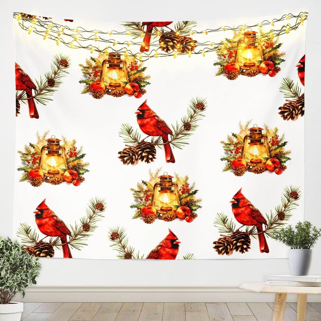 Christmas Tree Winter Morning Wall Hanging Tapestry Christmas Wall Hanging Tree Wall Hanging Gorgeous Christmas Tree Fireplace Gifts
