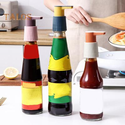 Frasco Bomba Squeeze para Molho de Ostra Dispensador Versátil para Óleo Pimenta Tomate e Molho de Soja Bico Fácil de Usar Distribuição de Molho Utensílios de Cozinha