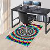 1PC Psychedelic Kaleidoscope Extra Large Non Slip Floor carpet, Office, family, bedroom, Large Area Rug Indoor Rugs, Vibrant Colors