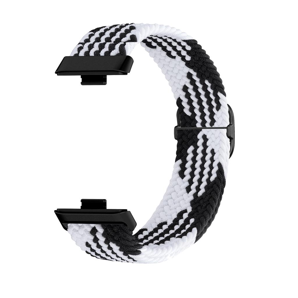 Braided Nylon WatchBand Strap For Huawei Watch Fit 3 Smart Wristband Braided Elastic Weave Bracelet For Huawei Fit4 Pro Strap
