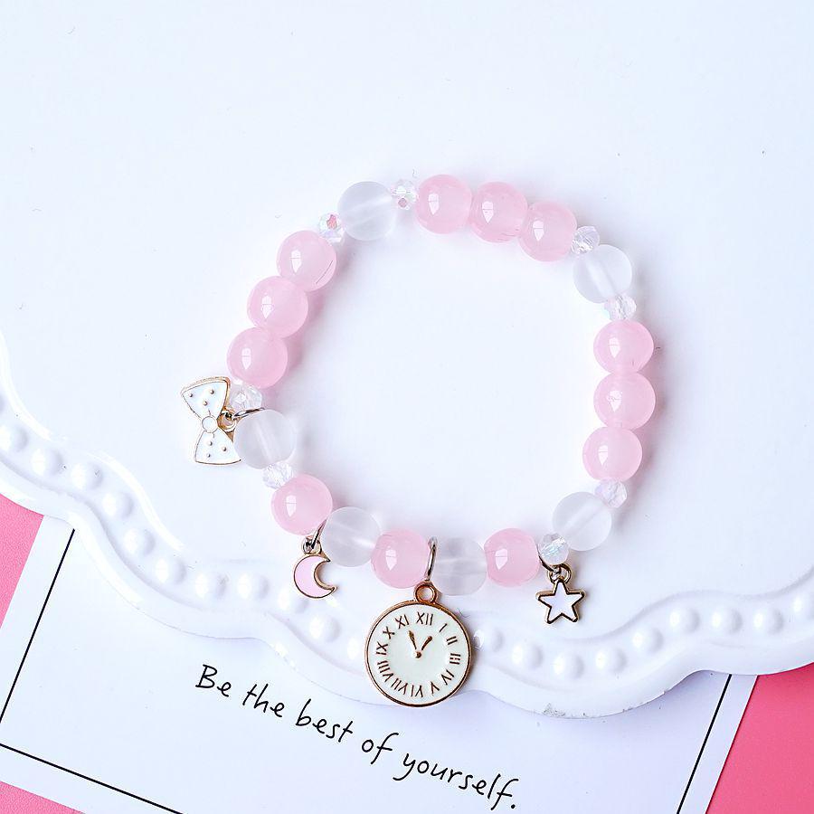 2023 Korean Style Temperament Cute Cinnamoroll Crystal Beaded Bracelet for Women