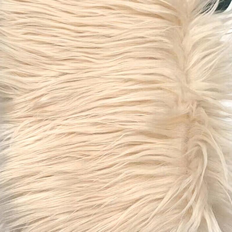 50/100cm Colorful Faux Fur Fabric Imitation Plush Cloth for Patchwork Sewing Material DIY Doll Beard Hair Chair Decorative Cover