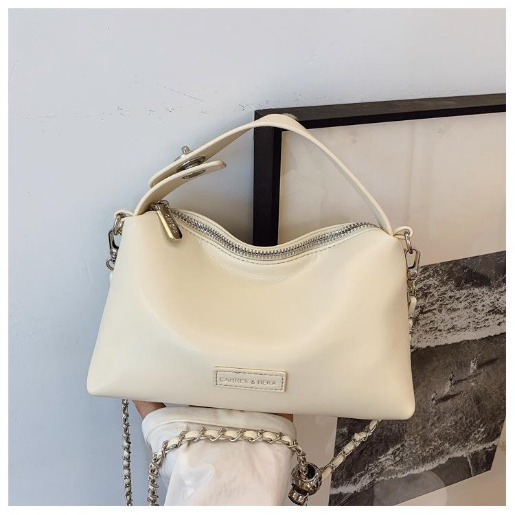 

Простая сумка большой вместимости женская новая универсальная сумка-мессенджер нишевая модная дорожная сумка на плечо бежевый