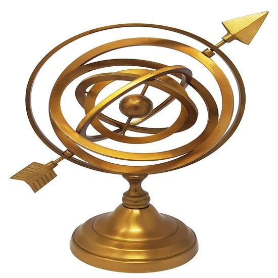 Brass Nautical 27.94 cmLarge Antique Armillary Sphere Globe Gift;  Table Décor and Gift