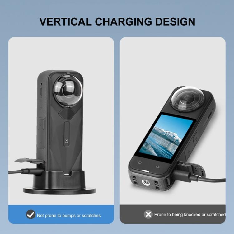 Action Camera Desktop Base Holder for X5 Mounting Base Camera Accessory Portable Fixed Tabletop Stand