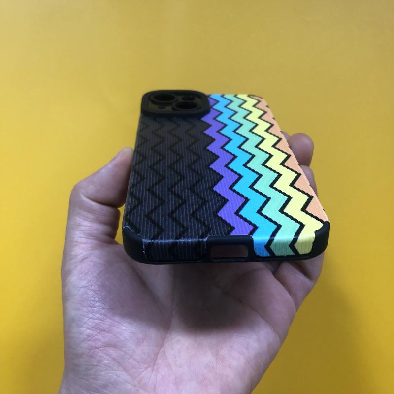 Duhový kryt na telefon pro iPhone 14 Pro Max 11 13 Mini 12 Nárazuvzdorný silikonový kryt pro iPhone 8 Plus 7 Se2020 Xr Xs X Skořepina Nárazník