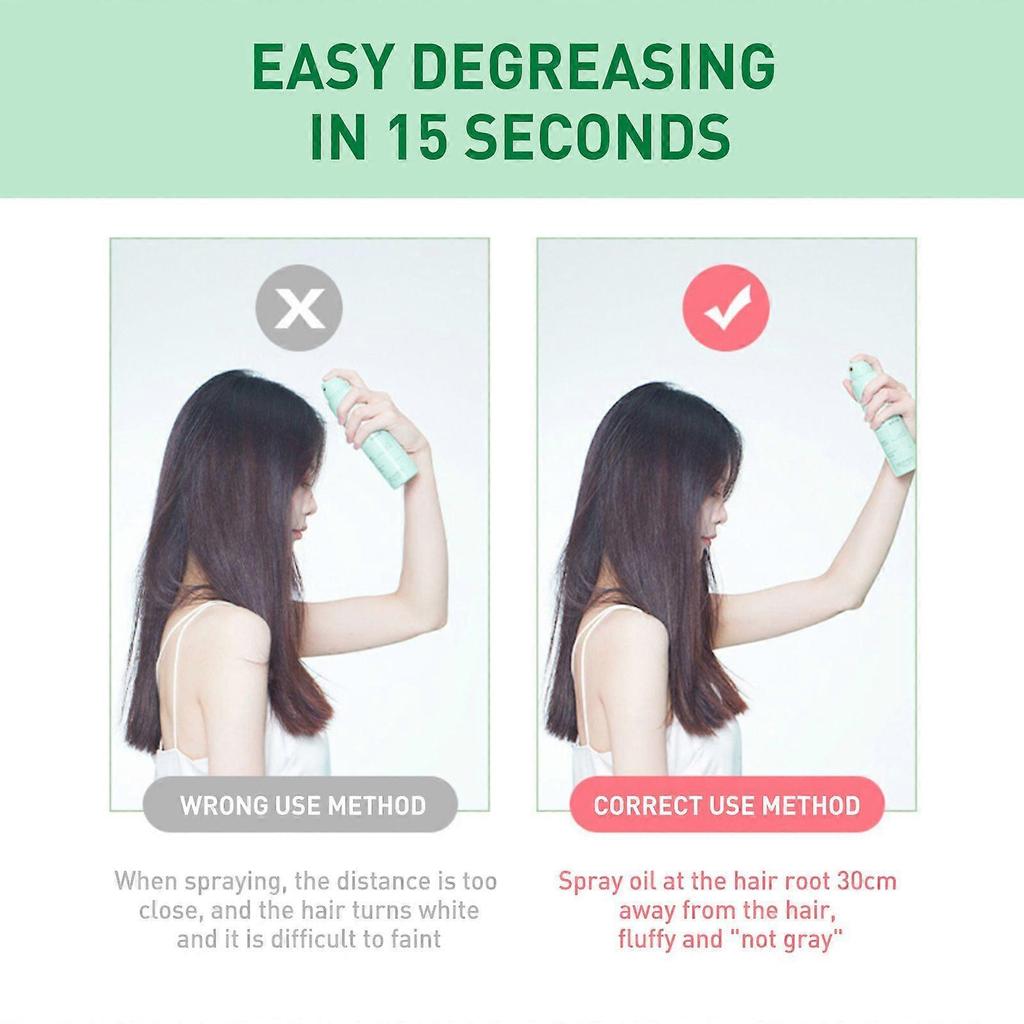 Hair fluffy spray oily head fluffy refreshing spray lazy no-wash dry hair spray 1