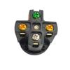 EV Outlet 50 Amp, NEMA 14-50R 3-Pole 4-Wire 125/250V Flush Receptacle, Heavy Duty EV Charging Receptacle