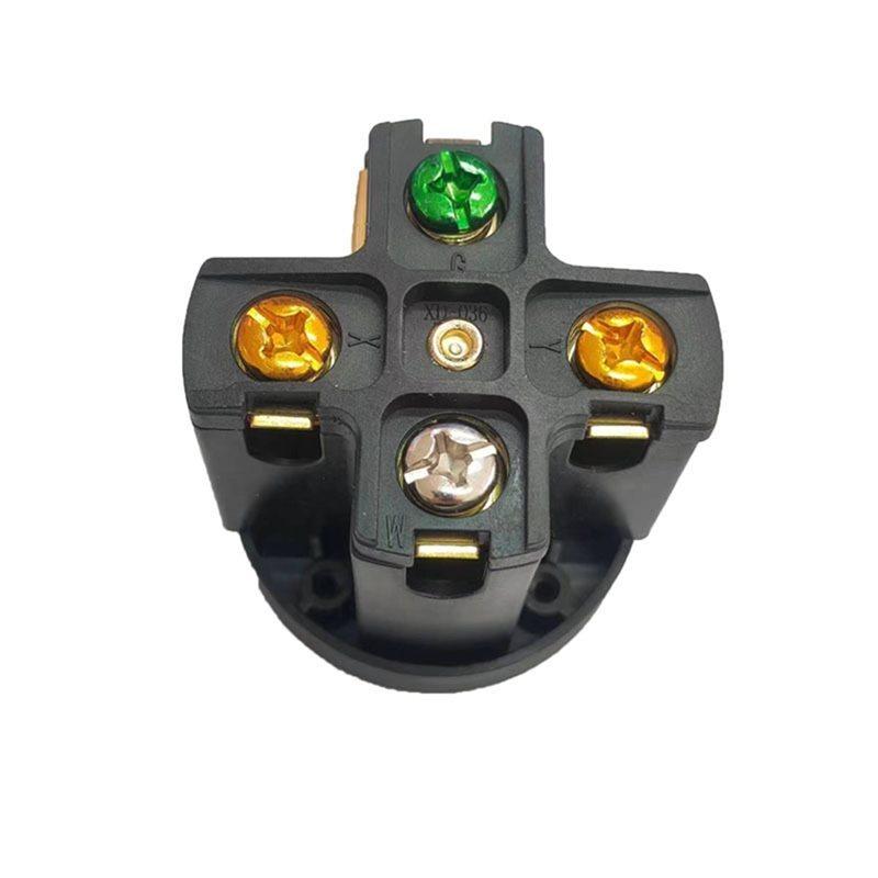 EV Outlet 50 Amp, NEMA 14-50R 3-Pole 4-Wire 125/250V Flush Receptacle, Heavy Duty EV Charging Receptacle