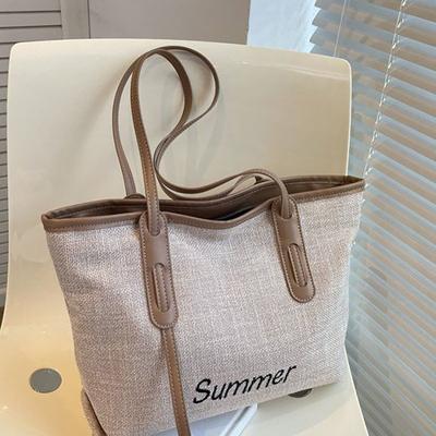 Borse Tote a Spalla di Grande Capacità per Donna Borsa Sottobraccio di Lusso Firmata da Donna Tendenza 2022 Tote Borse a Mano Nuove Famose da Donna