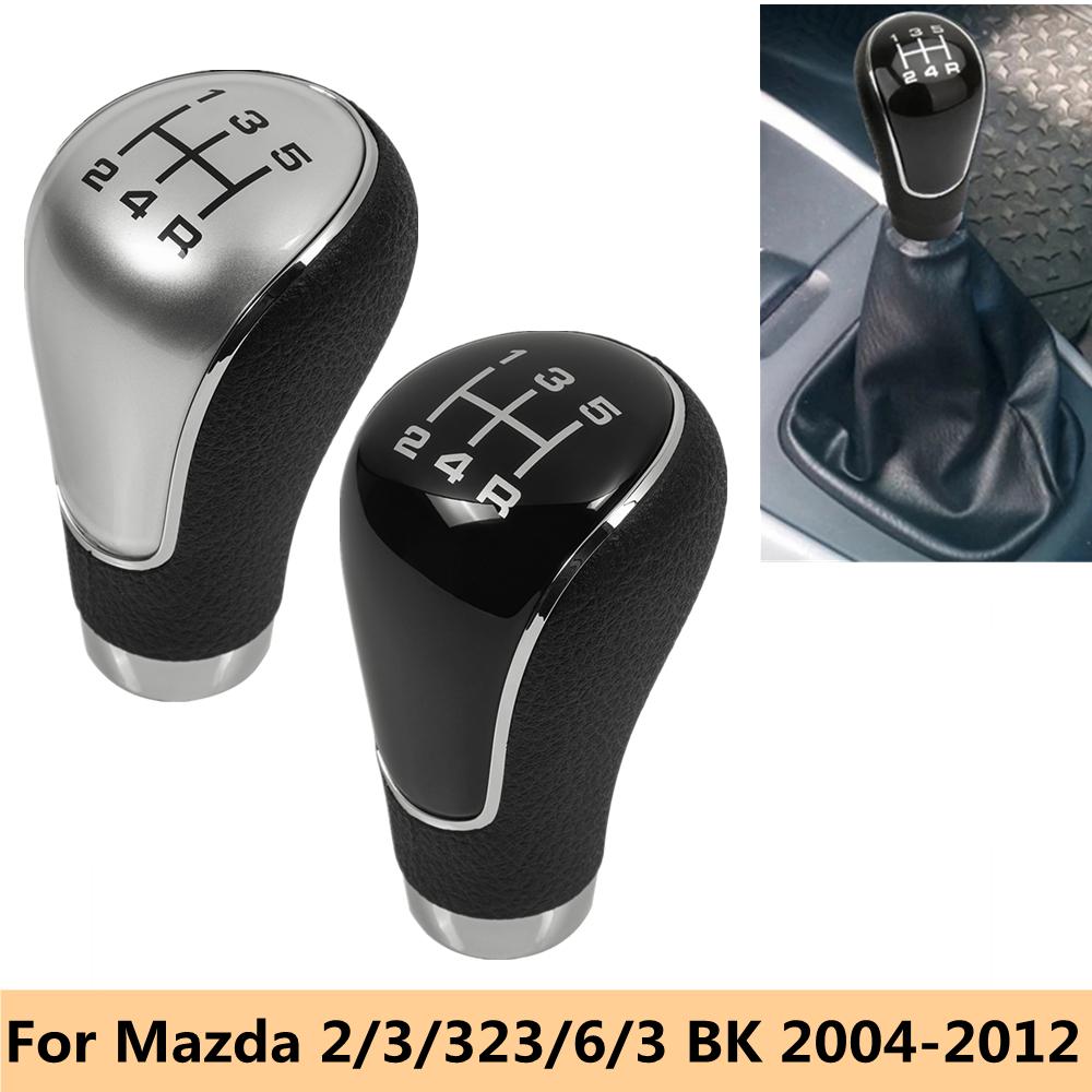MT Gear Shift Knob Lever Handball For Mazda 2 3 6 3BK 323 2006 2007 2008 2009 2010 Car Styling Accessories
