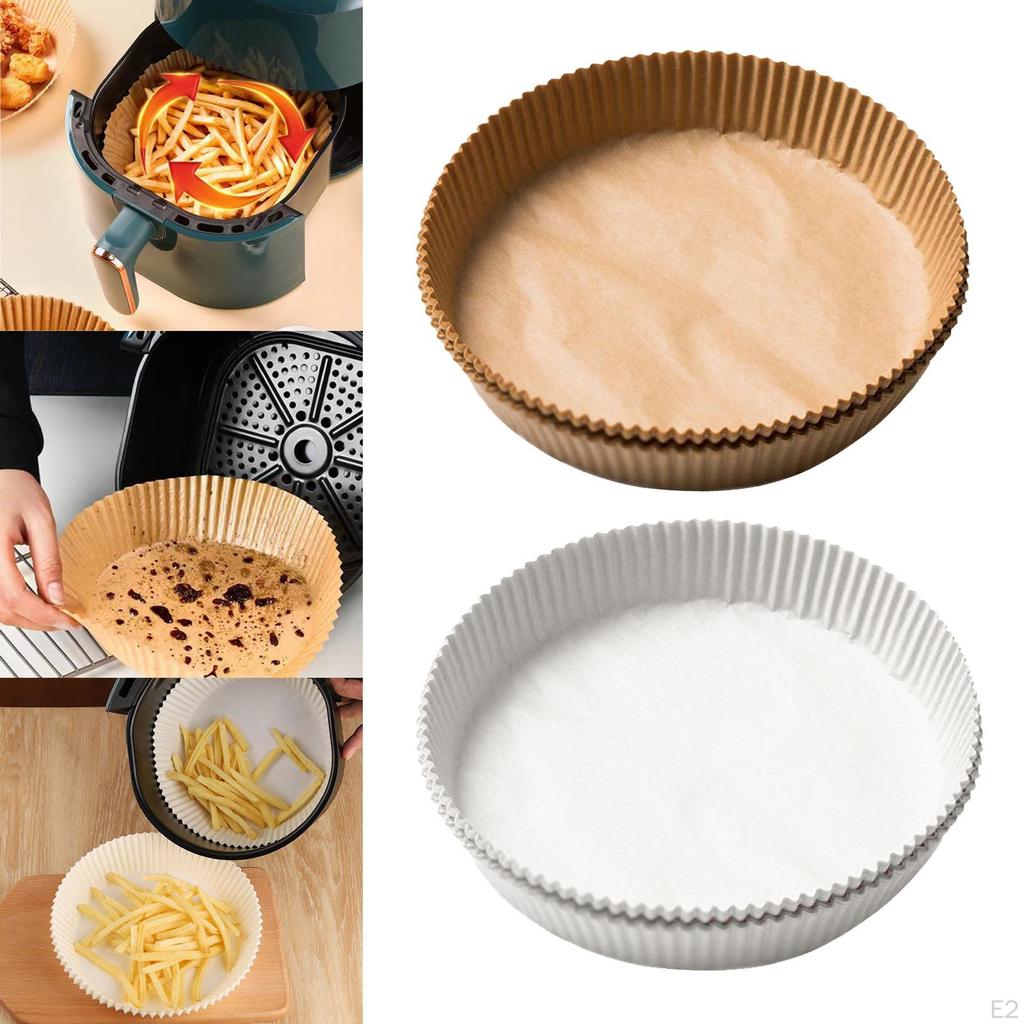 50 Piece Parchment Paper Baking Sheets, Precut Non-Stick Sheets