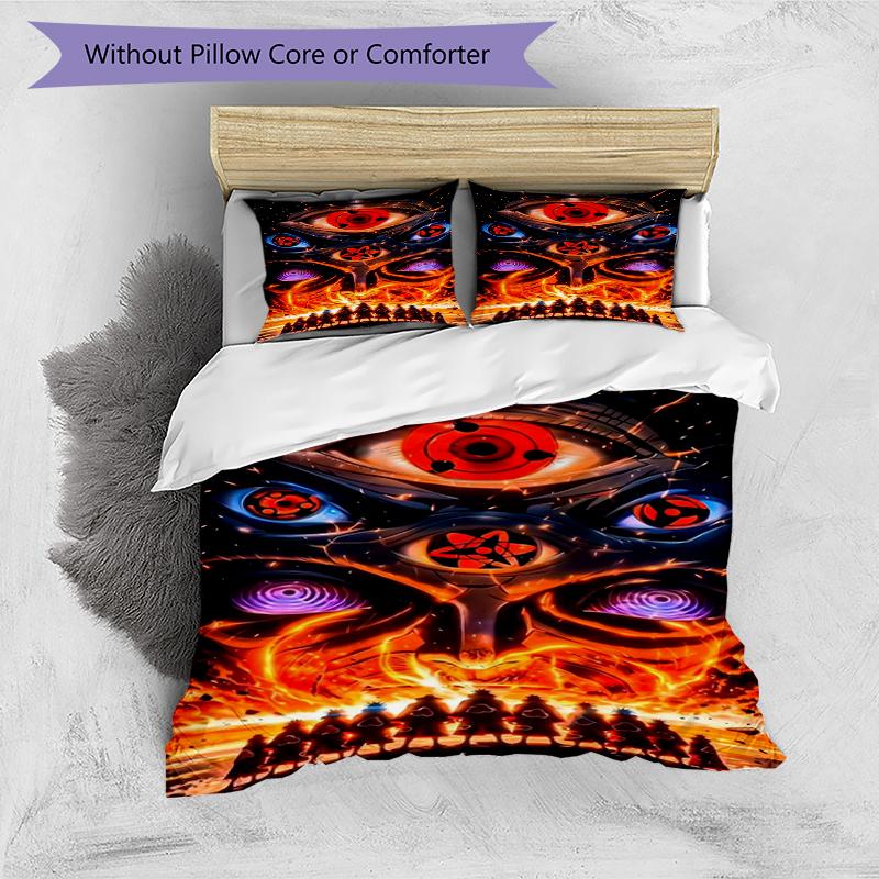 Eye Fire Print Flannel Blanket, Soft Warm Lightweight Throw Blanket for living Room,Sofa Bed Camping office