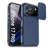 Slide Camera Lens Protection Phone Case For For Iphone 17Air 16E 16 15 14 Plus 13 Mini 12 11 17 Pro Max Shockproof Armor Cover Shell