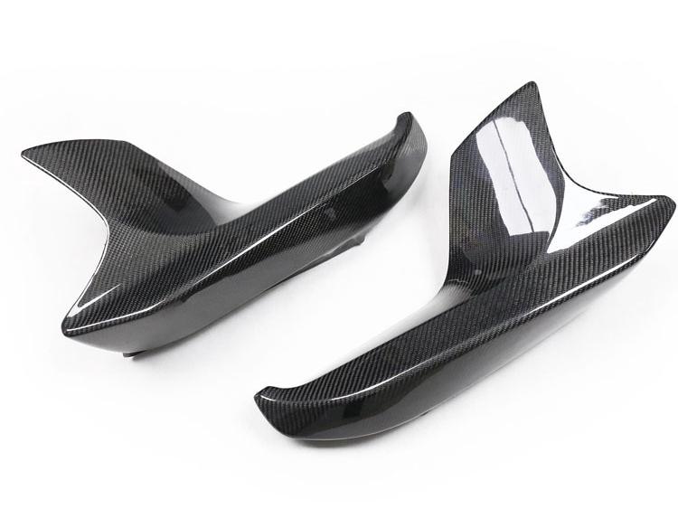 BMW F90 M5 Carbon Fiber Front Corner Spats and Bumper Lip Protectors