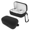 Earphone Case Dust-proof Bluetooth-compatible Earbuds Soft Silicone Cover with Carabiner for SENNHEISER MOMENTUM True 2