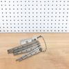 3710 6+20mm Gap Gauge Set Pocket Small Ruler Set Tapered Ruler 1 To 5 To 5.5 To 6 To 6.5 To 7.5 Small Size Light Weight Clear