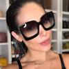 New Oversized Women Sunglasses Classic Fashion Ladies Retro Cat Eye Plastic Shade Retro Vintage Female Sun Glasses UV400