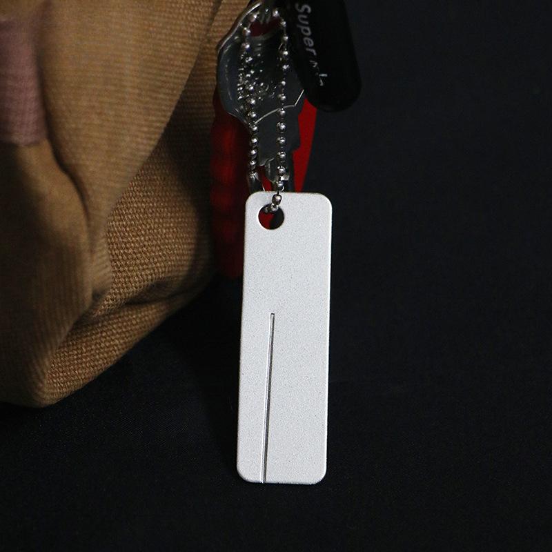 1PC Gancho de Rectificar Piedra Superduro Diamante Gancho de Rectificar Lima Gancho de Rectificar Gancho de Rectificar Camping Exterior Mini Cuchillo Rectificar Pesca Herramienta de Rectificar