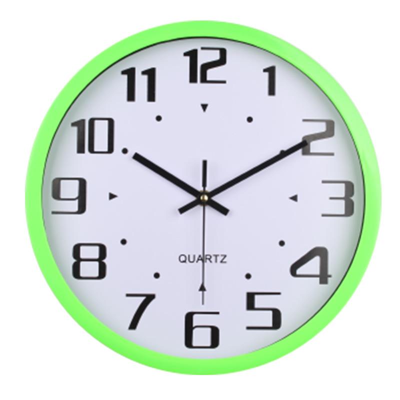 

Современные и простые бытовые часы для украшения гостиной и столовой, легкая роскошь и модные, бесшумные и минималистичные часы 30CM [style] 11