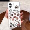 Jelly Casing For Motorola Moto G Power 5G 2023 Fundas Clear Silicone Soft TPU Back Cover Cute Cat Rabbit Heart Protective Case