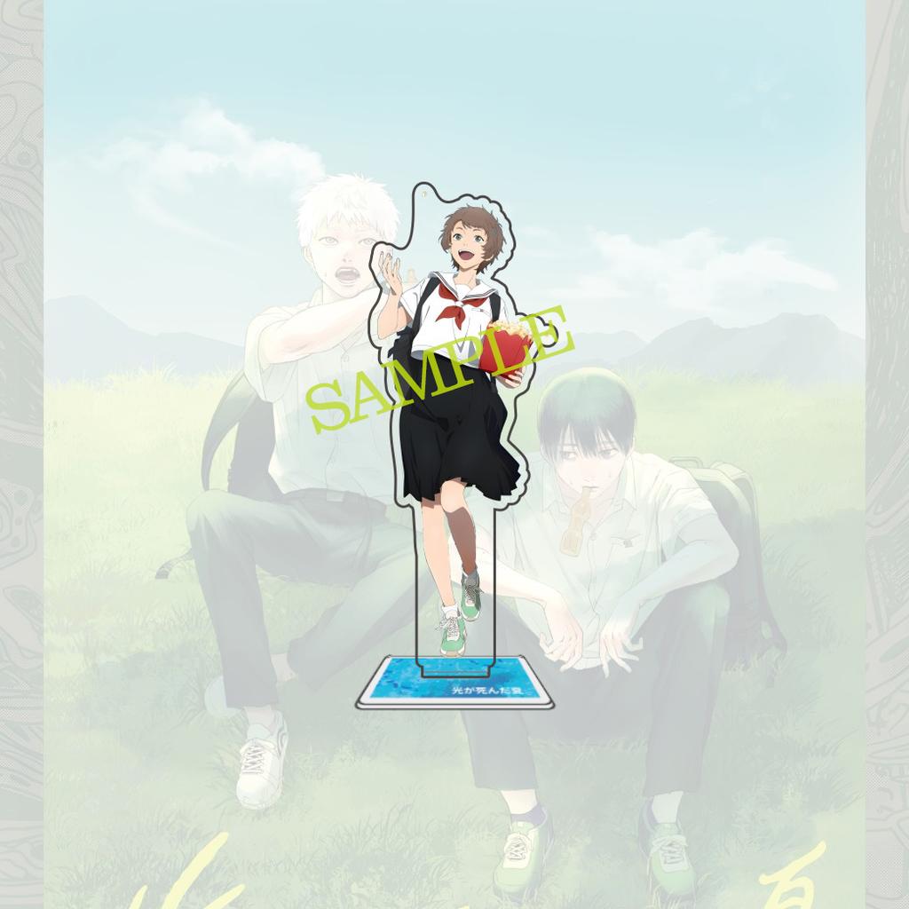 Anime The Summer Hikaru Died 15cm Acrylic Standing Figure Model Hikaru Yoshiki Desktop Decoration Fan Collection Gift