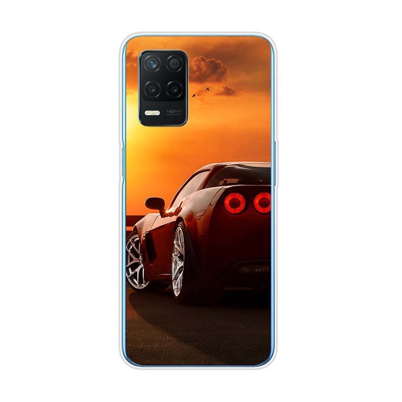 

Супер спортивный автомобиль для Realme 8 8i V3 V5 GT Neo Flash Edition Explorer Master Neo2 Narzo 30 50i 50A C21Y, чехол для телефона Realme GT Neo2