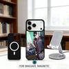 G-Genshin Impact W-Wriothesley Phone Case Magnetic For iPhone17 16 15 14 13 12 Pro Max For Magsafe Wireless Charging Cover