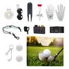 Calendrier de l'Avent de Golf 2025 Noël Golfeur Calendriers de Compte à Rebours Accessoires de Golf Pratiques pour Amis Débutants Passionnés de Golf