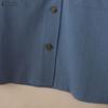 ZANZEA Camicetta casual da donna con colletto alto e maniche lunghe larghe