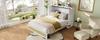 Cabinet Bed, 140 x 200, with Drawers at the Foot and Shelf at the Head of the Bed, with USB and Socket, Convertible Platform, Without Mattress, White