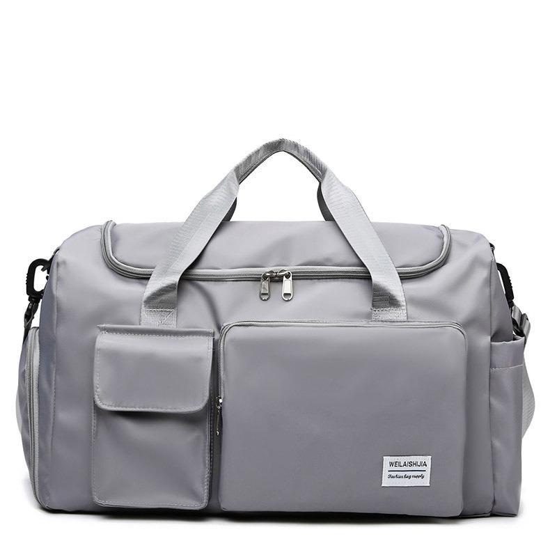 Wasserdichte Reisetasche mit Trocken-Nass-Trennung Großes Fassungsvermögen Yoga Fitnessstudio Sport Handtasche Langlebiges Oxford für Kurztrip Tasche