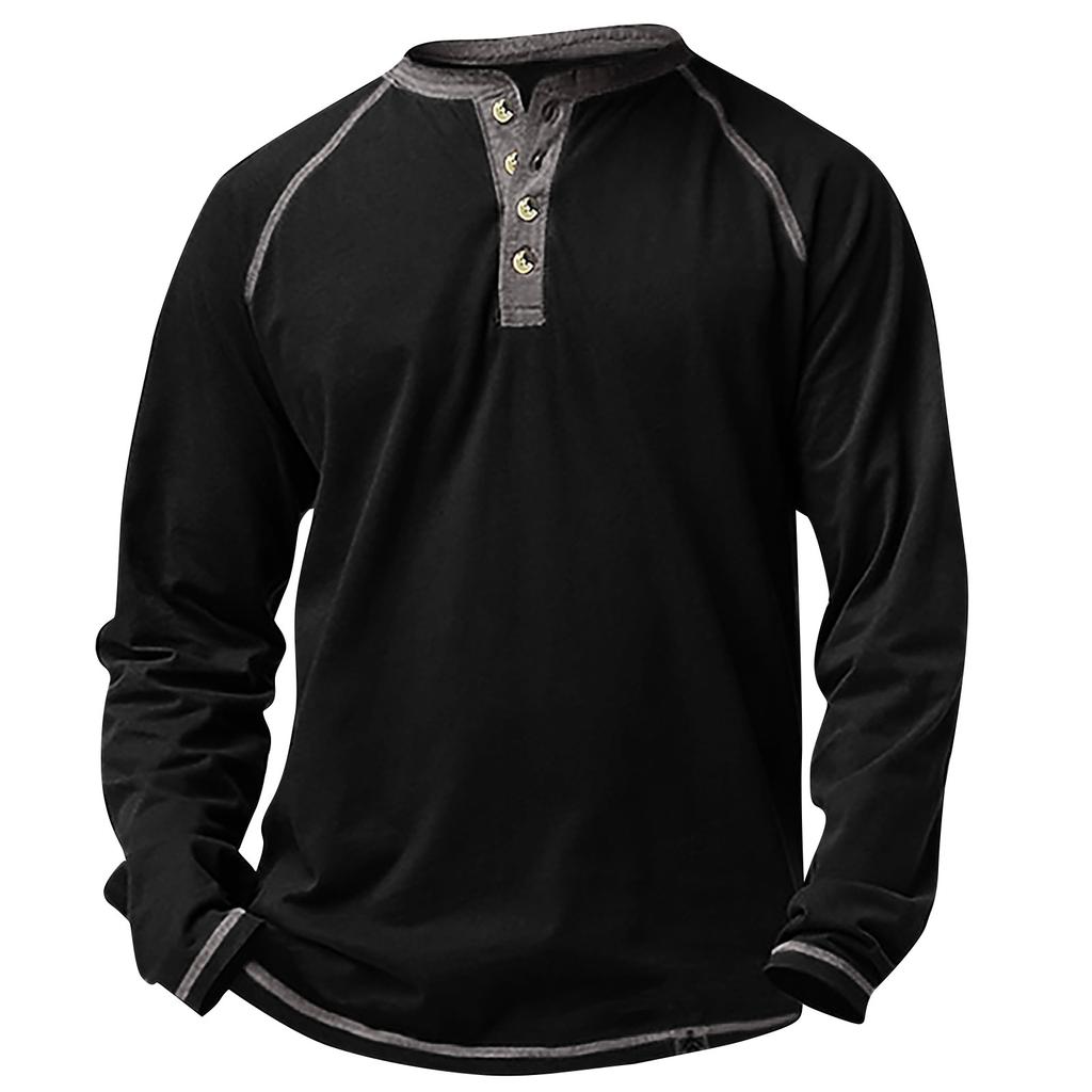 Men's Long Sleeve Graphic And Embroidered Fashion T-Shirt  Spring And  Long Sleeve Printed Pullover Sweatshirt