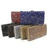 Rhinestones Full of Diamonds Simple Dress Banquet Bridesmaids Holding One Shoulder Messenger Women's Bags