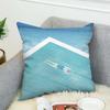H-Henry Art Pillow Case For Car Sofa Decorative Home Double-sided Print Plush Square Throw Pillow Cushion Cover