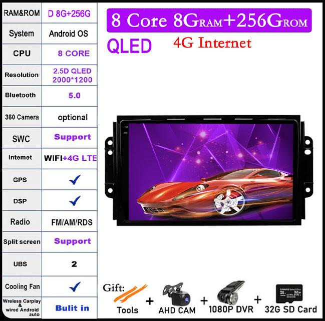 Android 14 4G LTE For Chery Tiggo 3 2016 - 2018 Car Radio Multimedia Video Player Navigation GPS