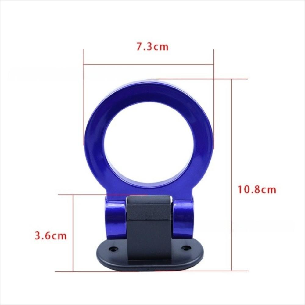 ABS Material Decoration Trailer Hooks Racing Ring Style Simulation Trailer Hook Cover  Car Styling