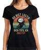 Lustige bring ich zuletzt um Sensenmann Halloween Gothic Spruch Damen T-Shirt