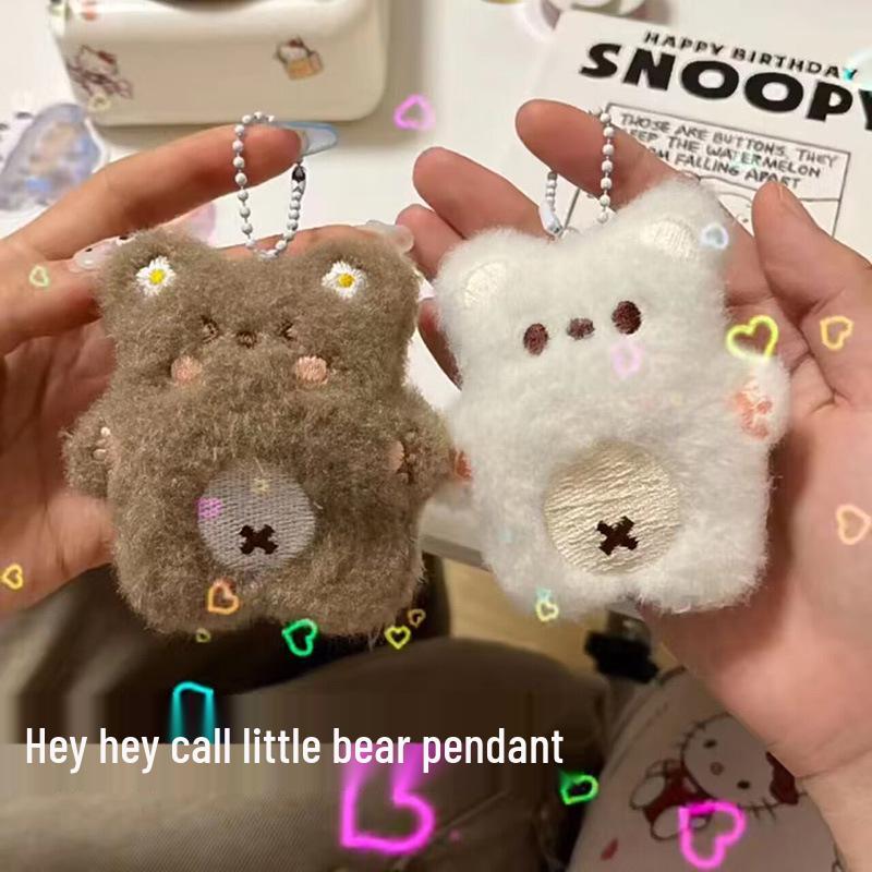 Adorable Capybara Star Cartoon Plush Pendant & Keychain Ornament