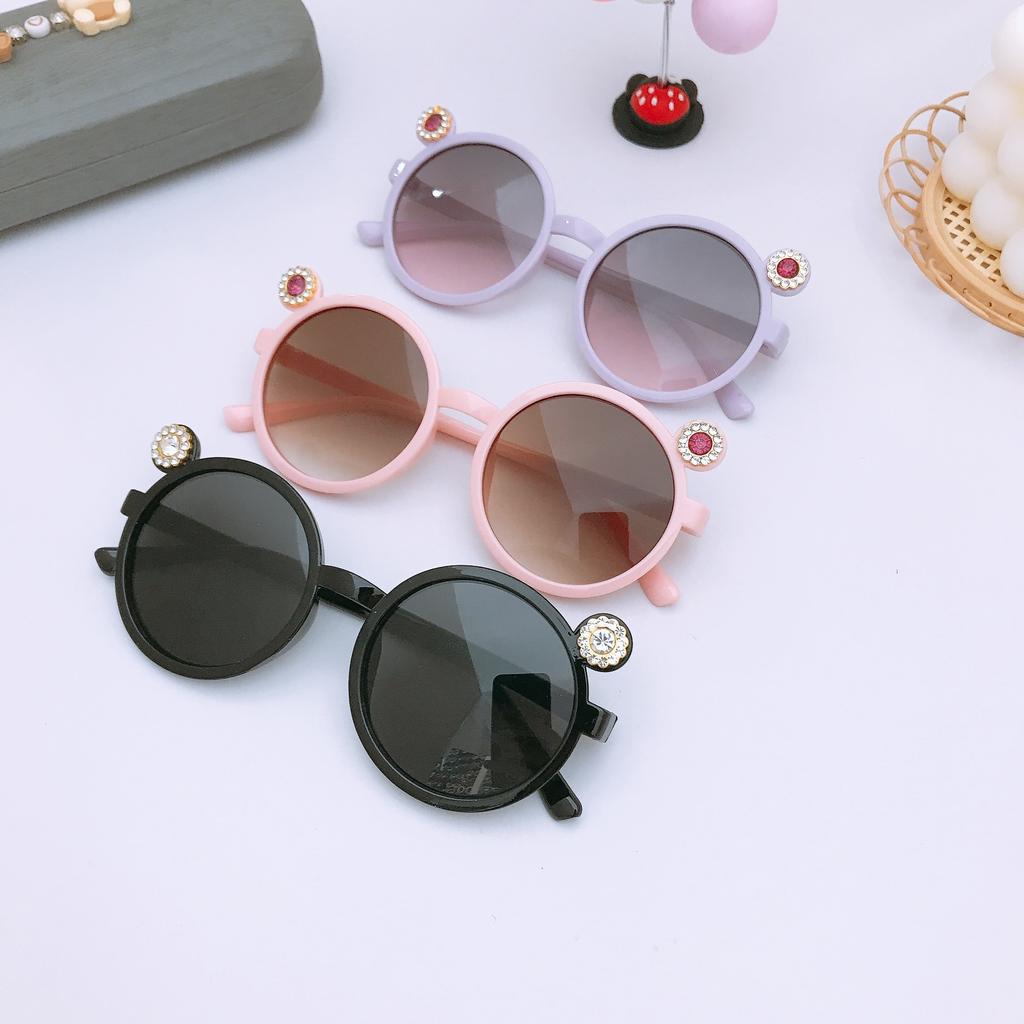 2026 UV400 Protection Boys And Girls Glasses Fashion New Children's Cute Little Flower Baby Sunglasses