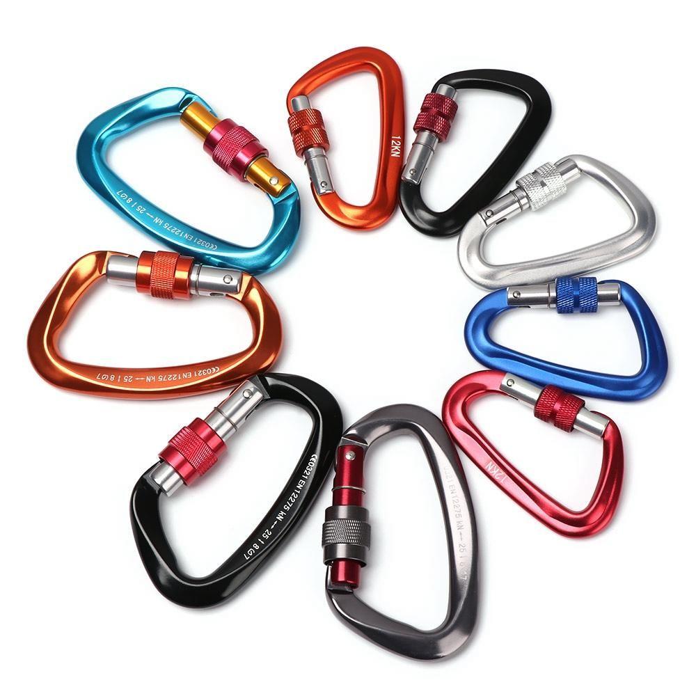 Outdoor Ascend Accessories Security Master Lock Climbing Key Hooks Professional Carabiner Mountaineering Protective Equipment