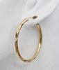 Simple Women Big Hollow Circle Charm Hoop Huggie Earrings Banquet Jewelry Gift