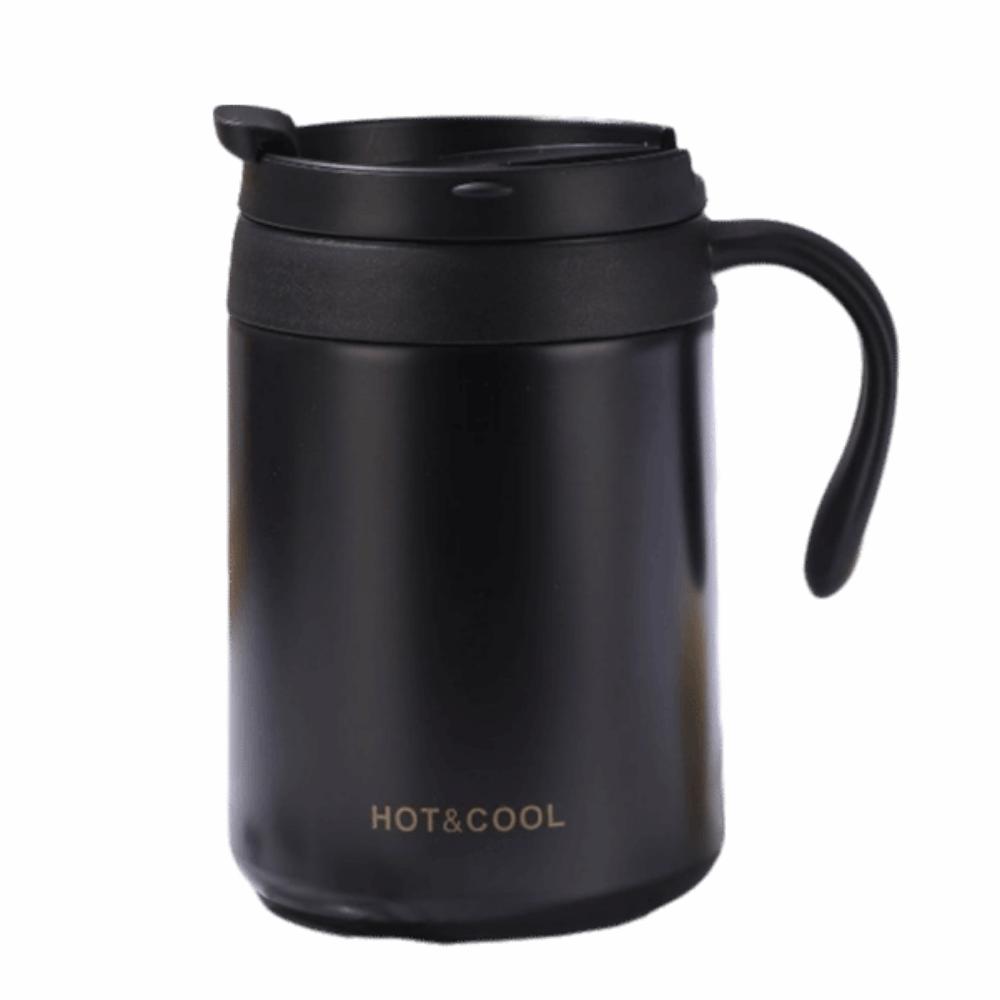 500ML Insulated Coffee Mug Double-Walled Vacuum Thermal Cup Insulated Drinking Cup  Home Use