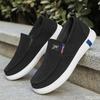 Casual Men's Shoes New Spring and Summer Solid Color Comfortable Anti Slip Flat Breathable Cloth Shoes Zapatos De Hombre