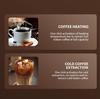 European Standard Italian Semi-Automatic Espresso Machine with High-Temperature Steam and Milk Frothing Capability