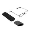Ultra-Light Foldable HD Reading Glasses, Anti-Blue Light, Retro Design for Men & Women, Ideal for Middle-Aged & Elderly