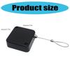 1/2/4Pcs Retractable TV Remote Control Tethers with Adjustable Leashes Secure Remote
